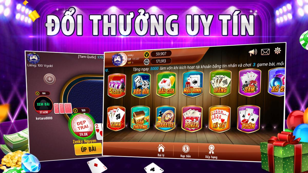 Top những cổng game khuyến mãi tải game bài đổi thưởng tặng vốn 